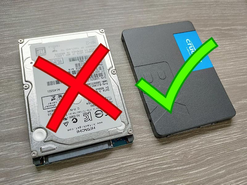 Tuto] Comment remplacer le vieux disque dur HDD d'un ordinateur Asus X75V  par un SSD gros et rapide 