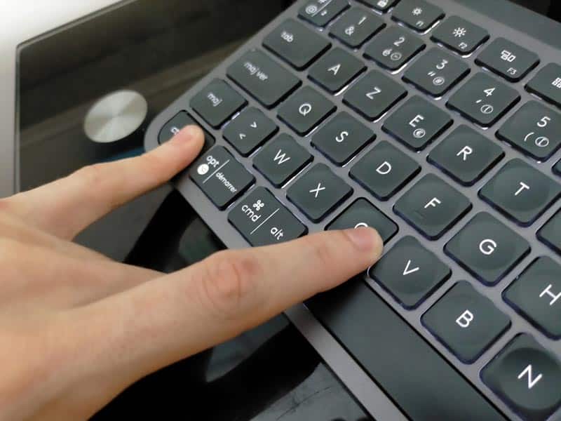 Utiliser les touches du clavier pour se déplacer